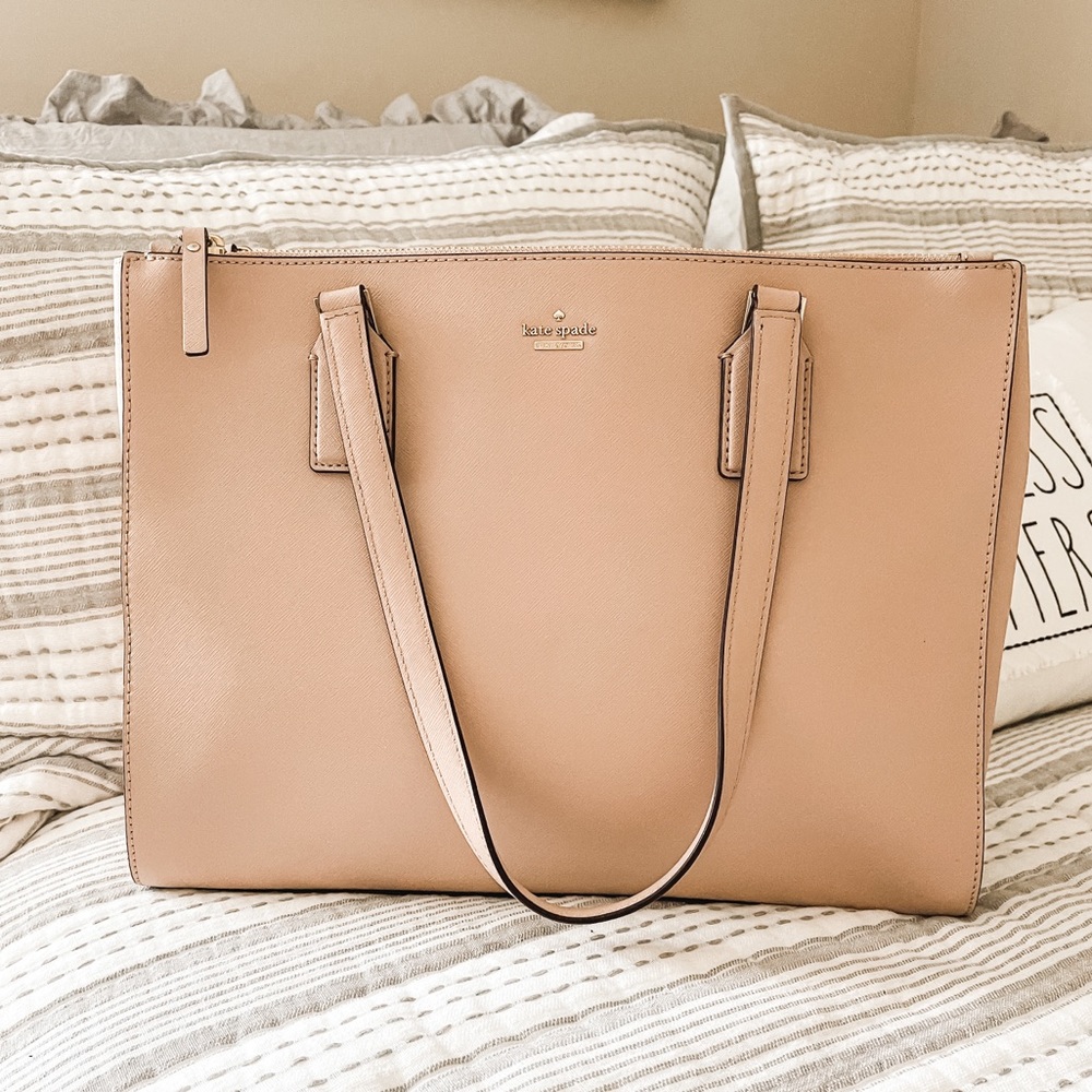 ✨Kate Spade Large Jensen in Toasted Wheat✨